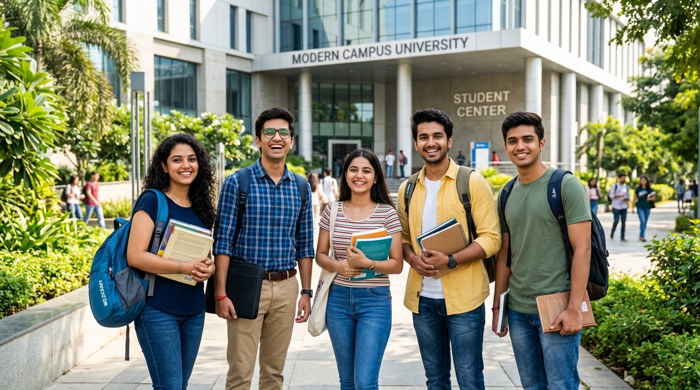 Students on Campus - Career Education Services